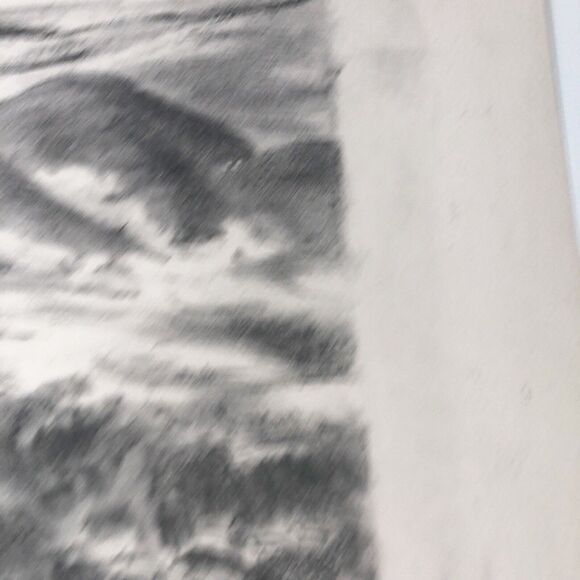 Jeanne Moment Art Print Reed College Coast Range Oregon 1952 Mountain Town  #5/? - Picture 6 of 16